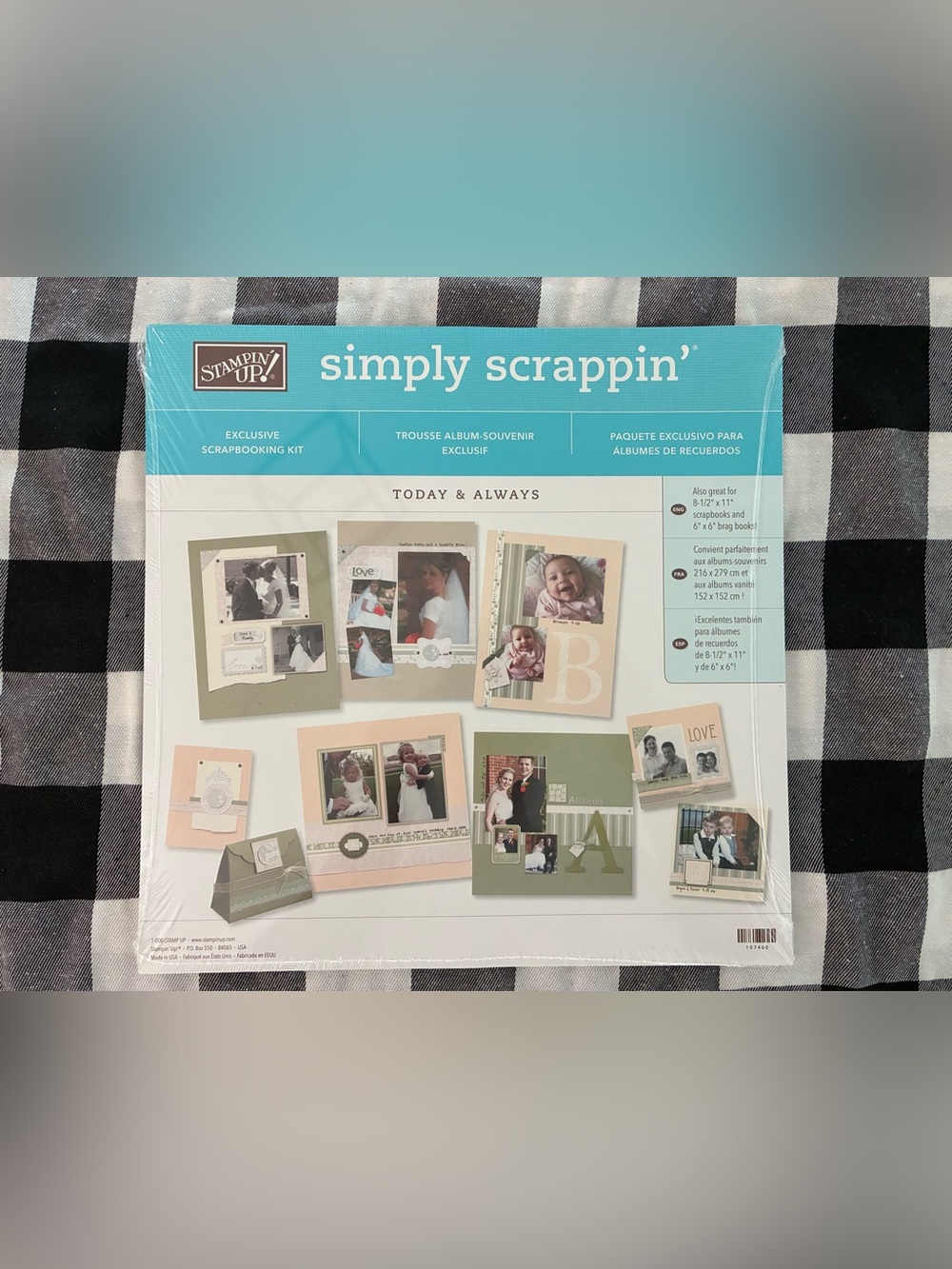 Stampin' Up! Simply Scrappin' Kit - Teal, Cream, Sage Green